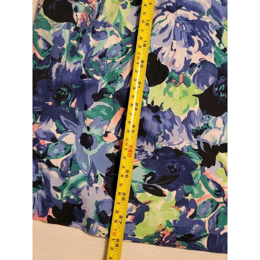 Jack by BB Dakota Floral Dress Medium 100% Cotton Pockets Fit & Flare Sundress - Picture 12 of 15